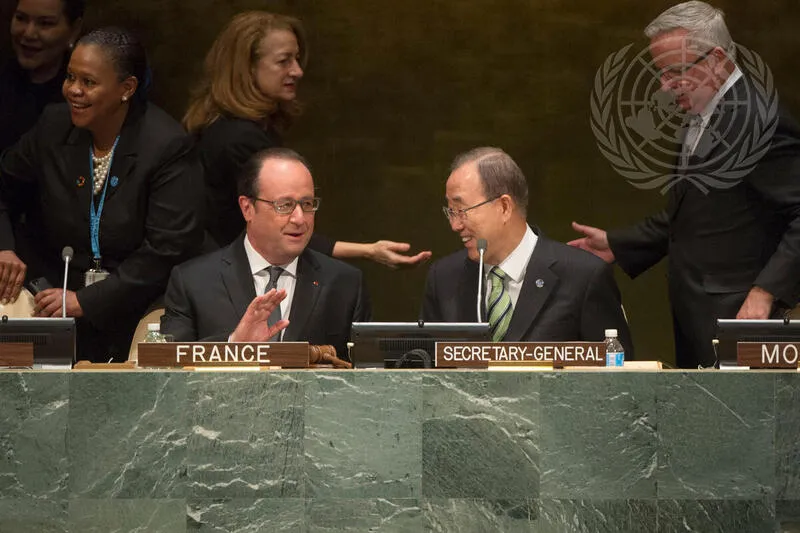 Paris Agreement signing ceremony 2016
